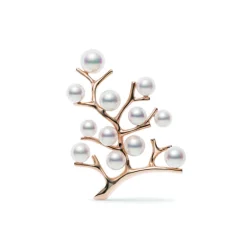 Akoya Cultured Pearl Brooch