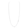 Akoya Cultured Pearl Double Strand Necklace with Diamonds