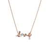 Akoya Cultured Pearl Pendant in 18K Pink Gold