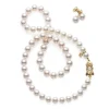 Akoya Cultured Pearl Two-Piece Gift Set in Yellow Gold - 8x7mm