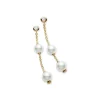 Akoya Pearl Earrings, Pearls in Motion - Mikimoto