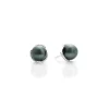 Black South Sea Cultured Pearl Embrace Earrings