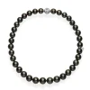 Black South Sea Cultured Pearl Strand