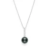 Black South Sea Cultured Pearl Pendant