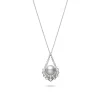 Classic White South Sea Cultured Pearl Pendant in 18K White Gold