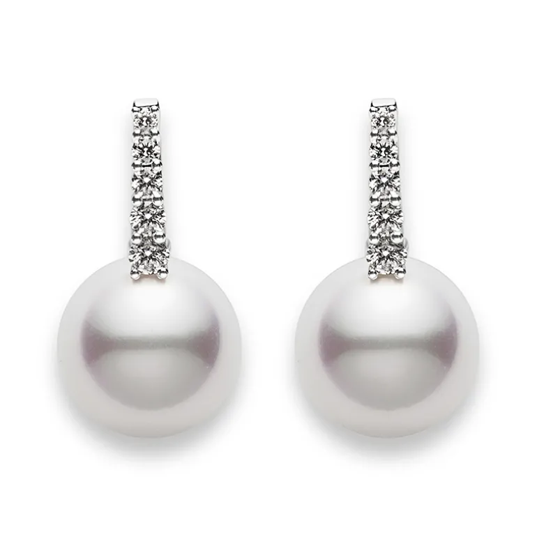 Classic White South Sea Pearl Earrings