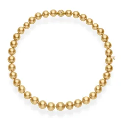Golden South Sea Cultured Pearl Strand