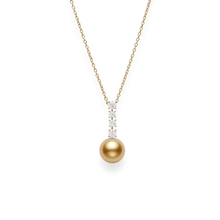 Golden South Sea Cultured Pearl Pendant