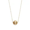 Golden South Sea Single Pearl Pendant