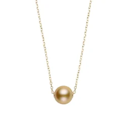 Golden South Sea Single Pearl Pendant