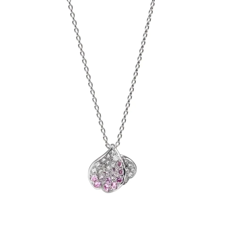 Les Pétales Place Vendôme Sapphire and Diamond Pendant