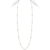 Long Pearl Necklace, Station Necklace - Mikimoto