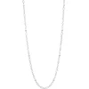 M Code Akoya Cultured Pearl Necklace in 18K White Gold - 32"