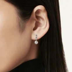 Morning Dew Akoya Cultured Pearl Earrings