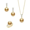 Morning Dew Golden South Sea Cultured Pearl Set