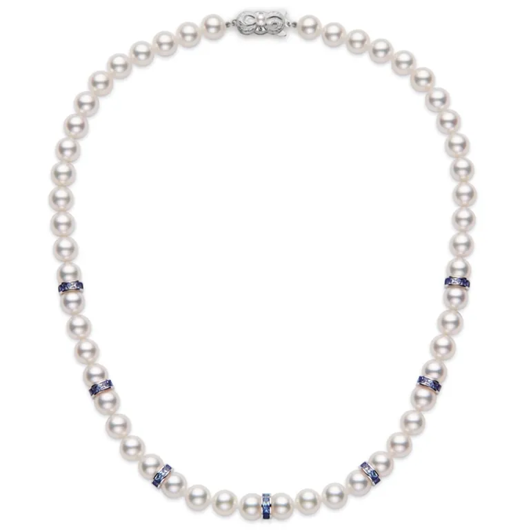 Ocean Akoya Cultured Pearl Necklace