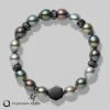 Passionoir Talisman Glide Black South Sea Cultured Pearl Bracelet MDQ10064BXXS | MIKIMOTO