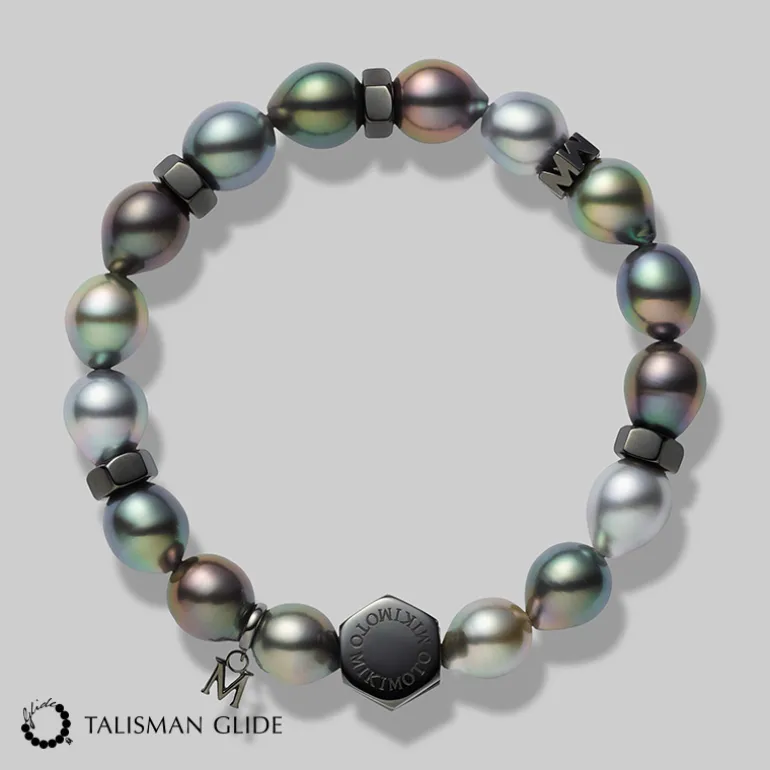 Passionoir Talisman Glide Black South Sea Cultured Pearl Bracelet MDQ10064BXXS | MIKIMOTO