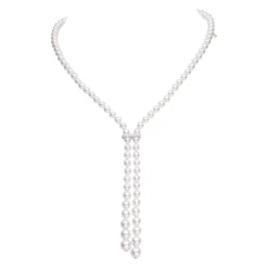 25" Convertible Graduated Akoya Necklace
