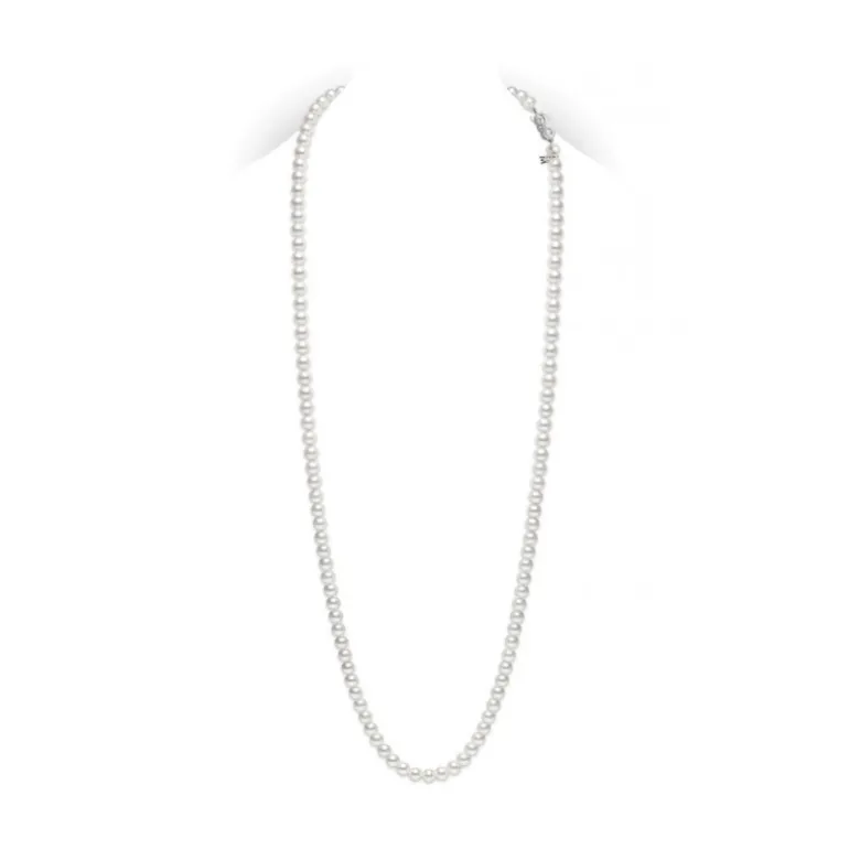 Strand Necklace, Cultured Pearl Necklaces - Mikimoto