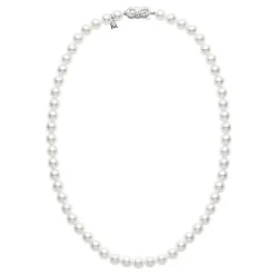 Strand Pearl Necklace, 18 Inch Strand Necklace - Mikimoto