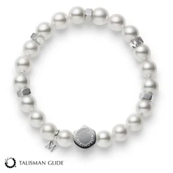 Talisman Glide Akoya Cultured Pearl Bracelet