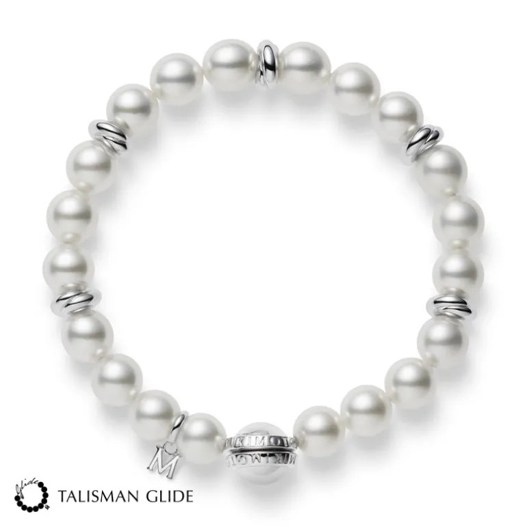 Talisman Glide Akoya Cultured Pearl Bracelet