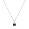 Twist Black South Sea Pendant  - Mikimoto