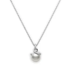 Twist White South Sea Pendant  - Mikimoto