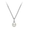 White South Sea Cultured Pearl and Diamond Pendant – 18K White Gold