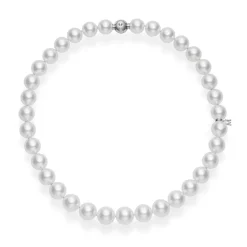 White South Sea Cultured Pearl Strand