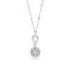 White South Sea Cultured Pearl Pendant with Diamonds