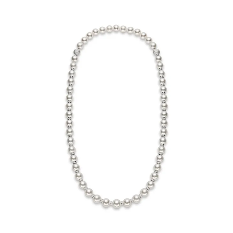 White South Sea Cultured Pearl Convertible Necklace and Bracelet