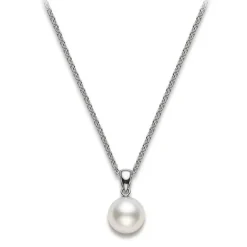 White South Sea Single Cultured Pearl Pendant