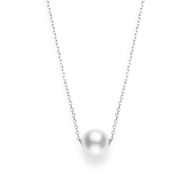 White South Sea Single Pearl Pendant